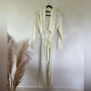 Naked Wardrobe Ivory Duster